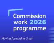 EU-kommissionens arbetsprogram 2026 logga