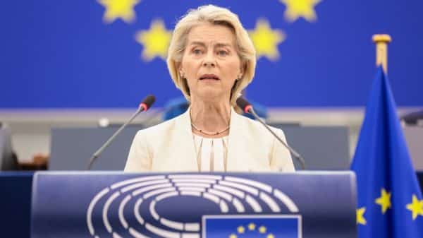 Von der Leyen håller talet