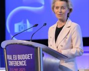 Von der Leyen under EU budget conference 20 maj 2025