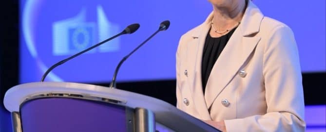 Von der Leyen under EU budget conference 20 maj 2025